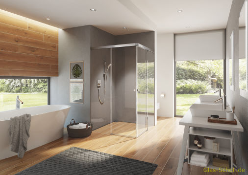 Schiebetürdusche Aquant40 von Glas Scholl