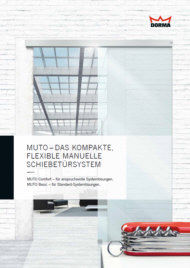 DORMA MUTO - das neue Glasschiebetürsystem