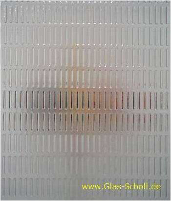 Ornamentglas MasterRay weiß (4 mm) von www.Glas-Scholl.de