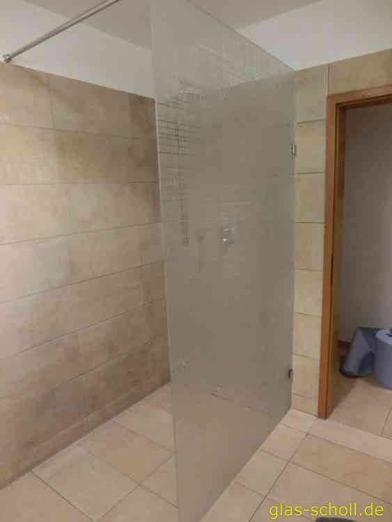 Festteil Walkin-Glasdusche Omnidecor Panno